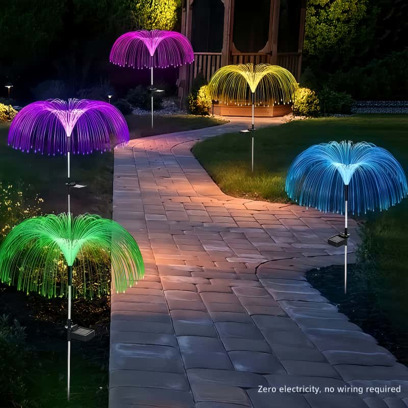 Outdoor Lighting Pathway - 5 шт. солнечных светодиодных светильников в