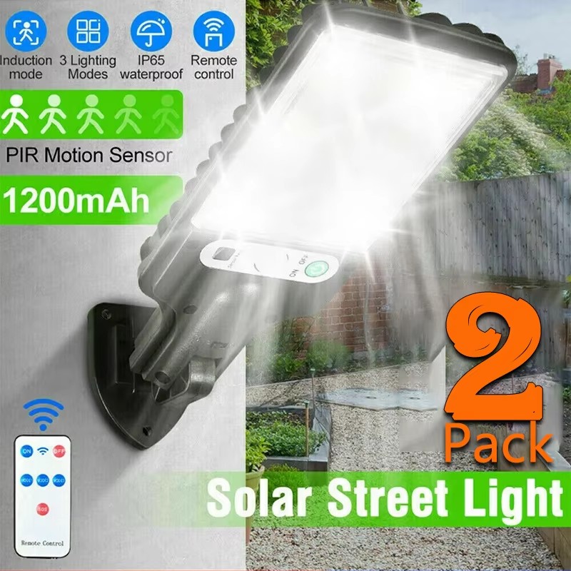 Bollard Light Garden - Уличные солнечные садовые светильники с датчиком