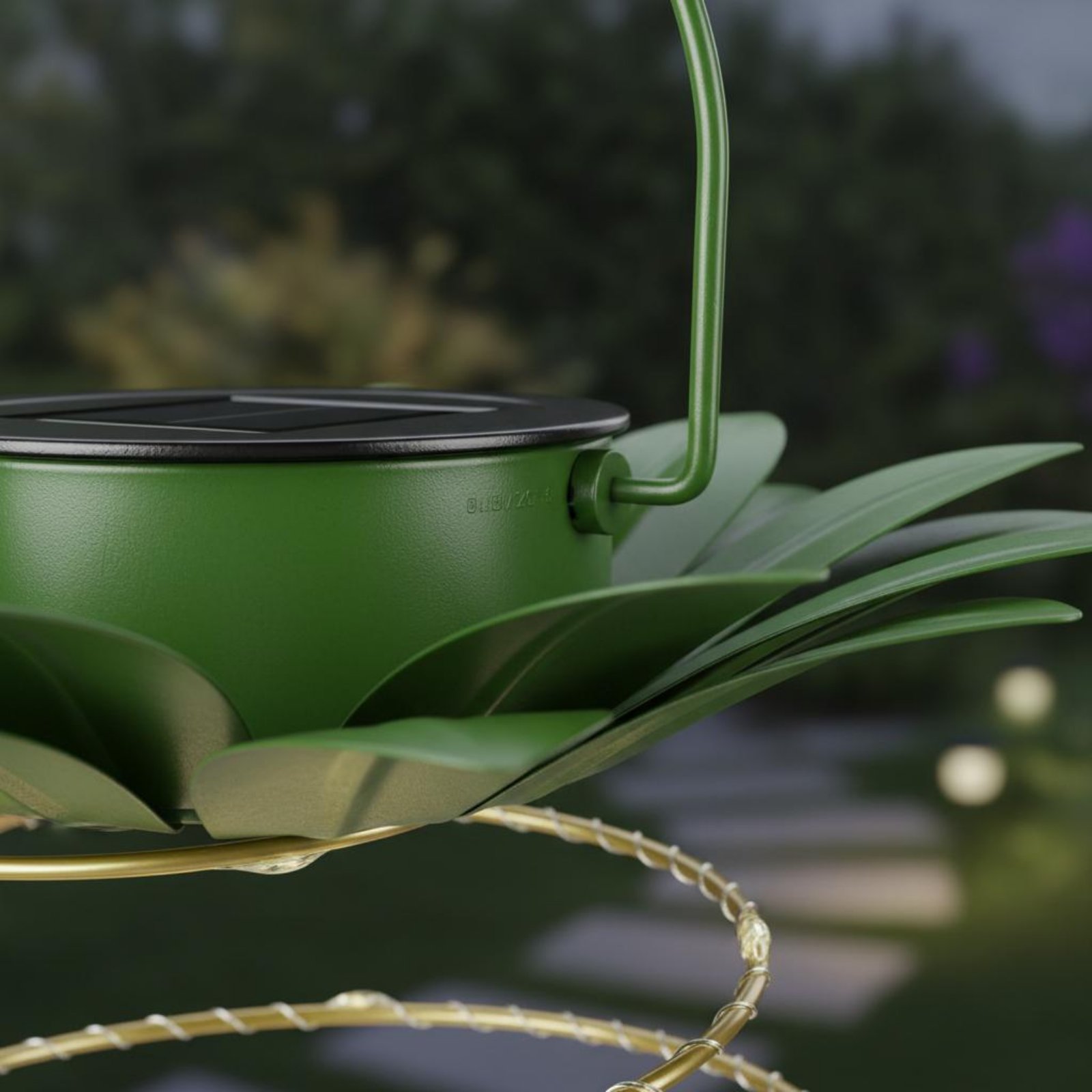 Outdoor Lighting Patio - 2 штуки солнечных ламп в форме