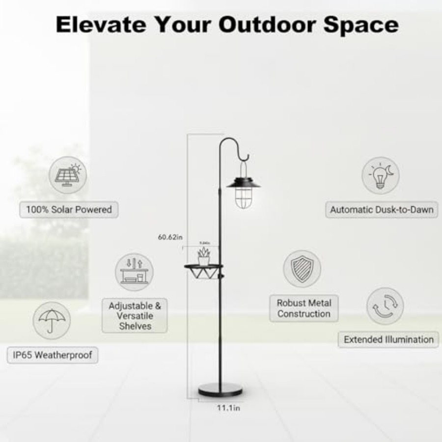 Солнечный напольный светильник – обзор и цена Outdoor Lighting Patio
