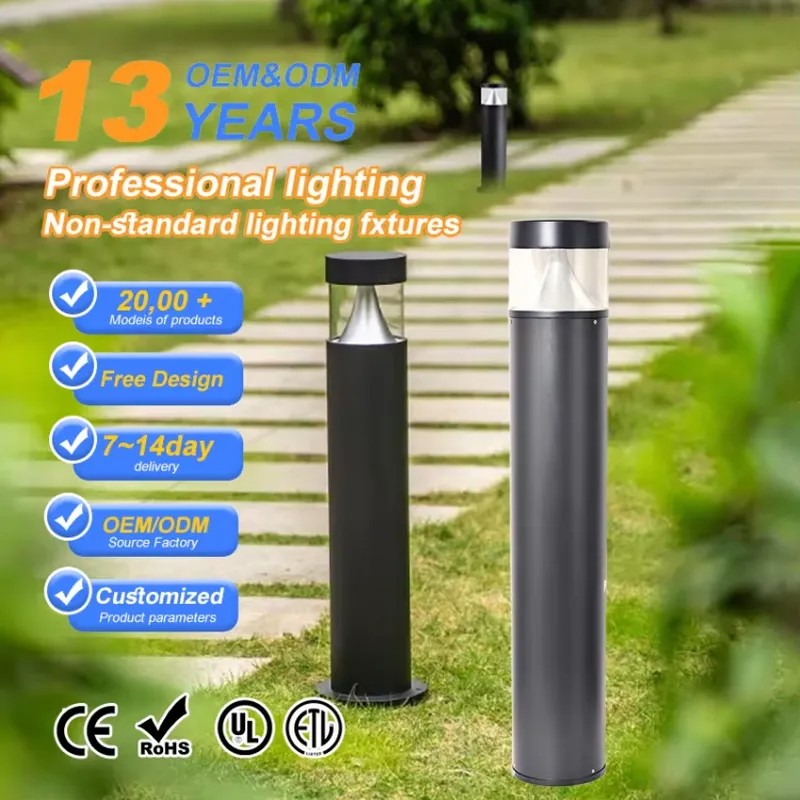 Современный алюминиевый светод – обзор и цена Bollard Light Garden