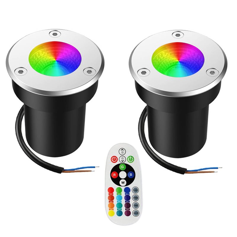 A01F-Наружный 12 В RGBW наземн – обзор и цена Outdoor Lighting Low Voltage