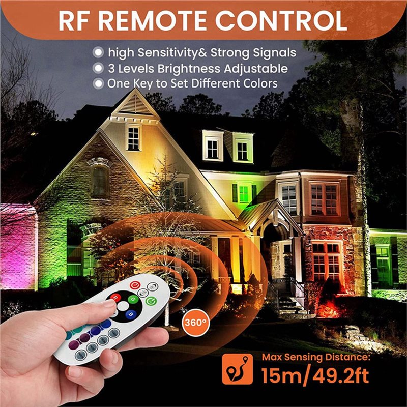 A01F-Наружный 12 В RGBW наземн – обзор и цена Outdoor Lighting Low Voltage