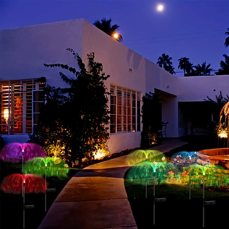 5 шт. солнечных светодиодных с – обзор и цена Outdoor Lighting Pathway