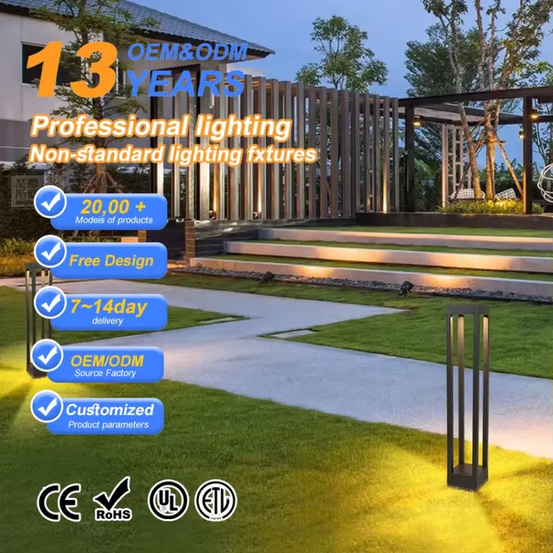 Светодиодный ландшафтный свети – обзор и цена Bollard Light Garden