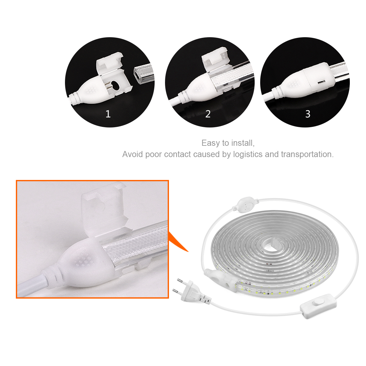 Яркая светодиодная лента 2835, – обзор и цена Outdoor Lighting Switch