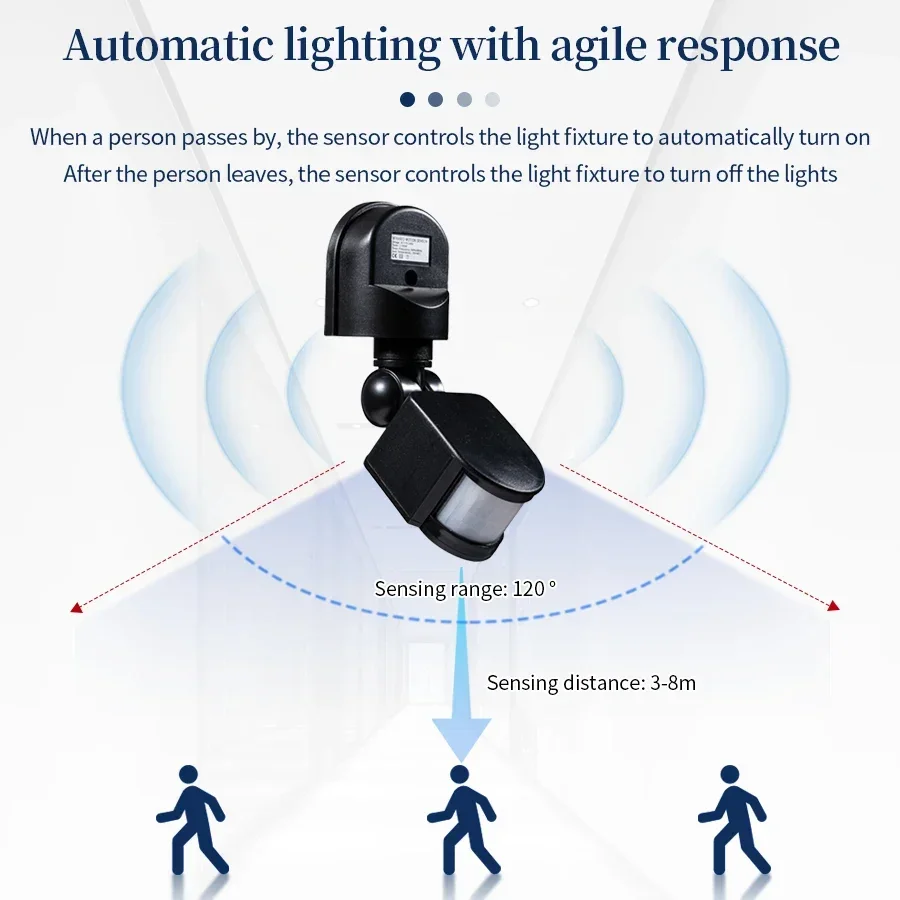 PIR датчик движения 220 В 110  – обзор и цена Outdoor Lighting Switch