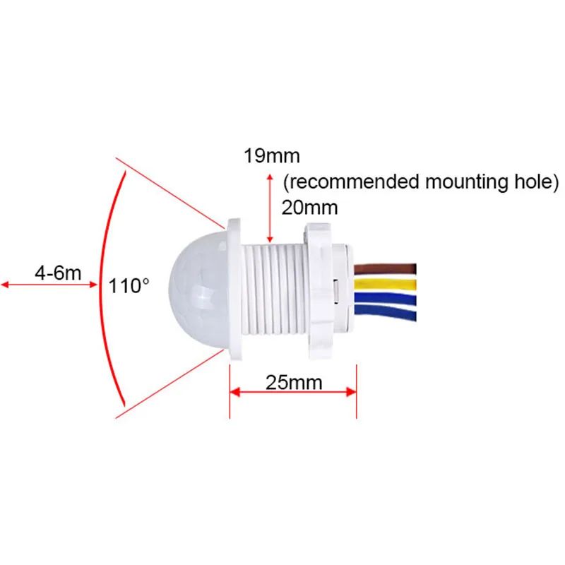 Датчик движения PIR, умный вык – обзор и цена Outdoor Lighting Switch