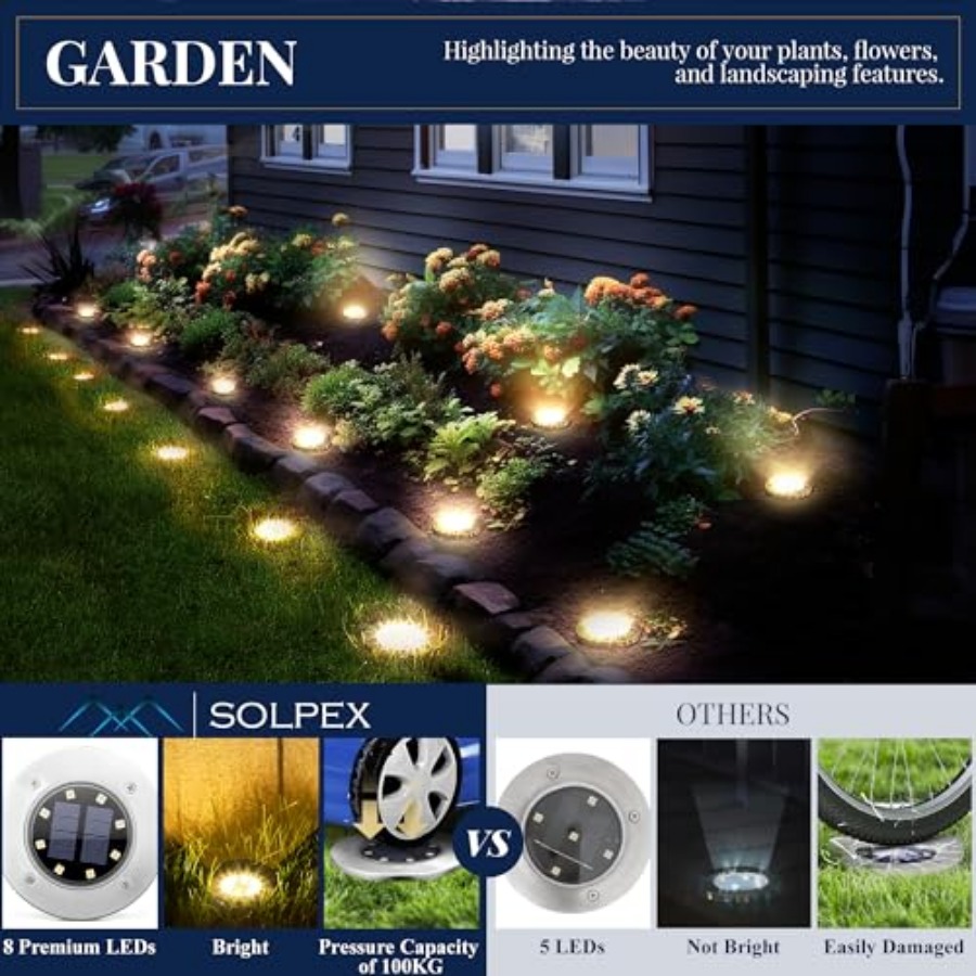 Солнечные садовые светильники, – обзор и цена Outdoor Lighting Patio